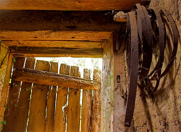 Intérieur en ruine